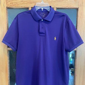Men's Polo Performance (Medium) - Purple